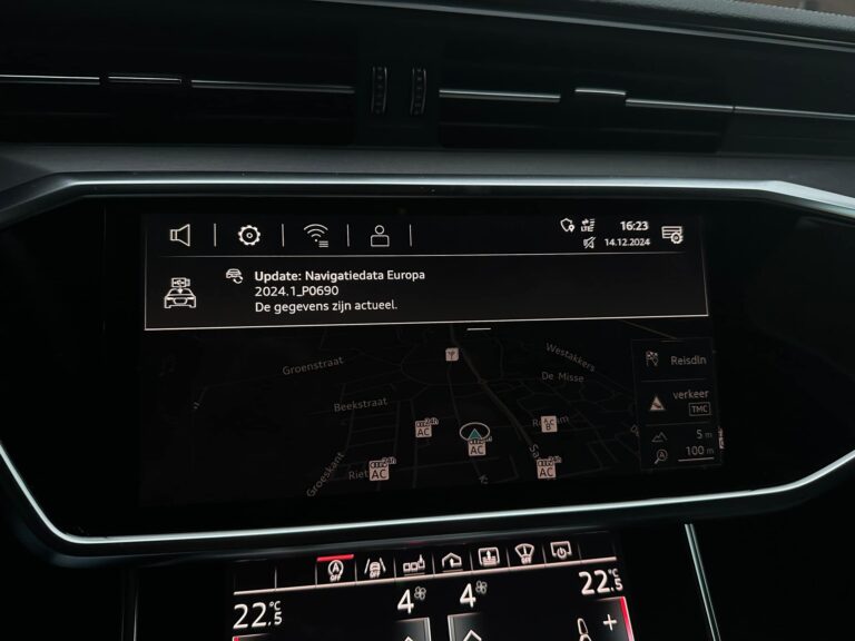 Audi retrofit parking assist sensors fitted on bumper