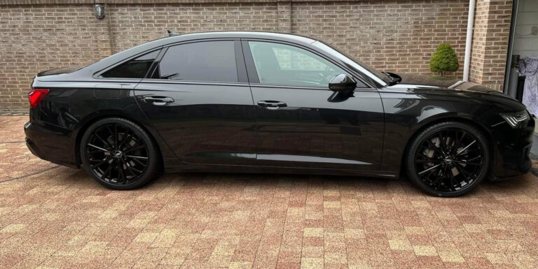 Audi retrofit parking assist sensors fitted on bumper