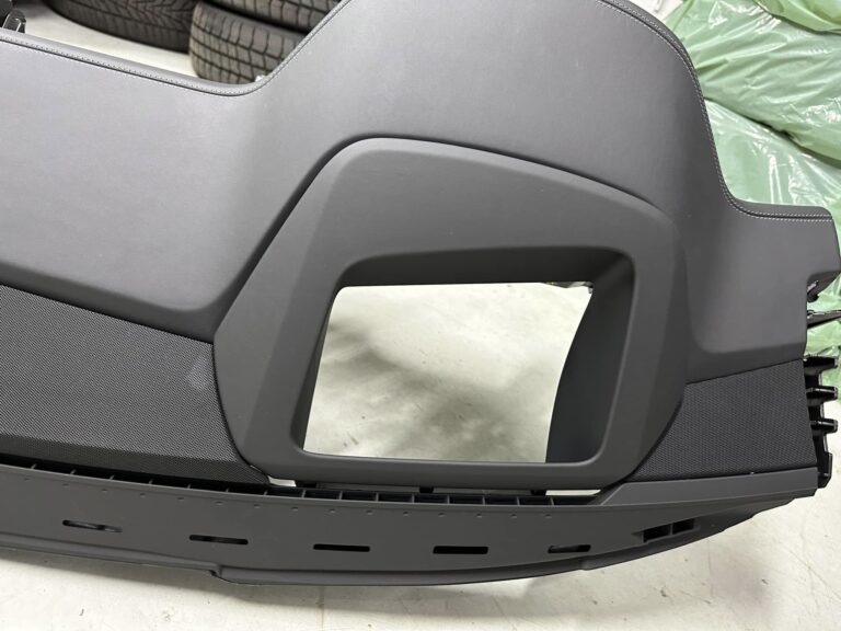 Audi retrofit dashboard upgrade with digital display