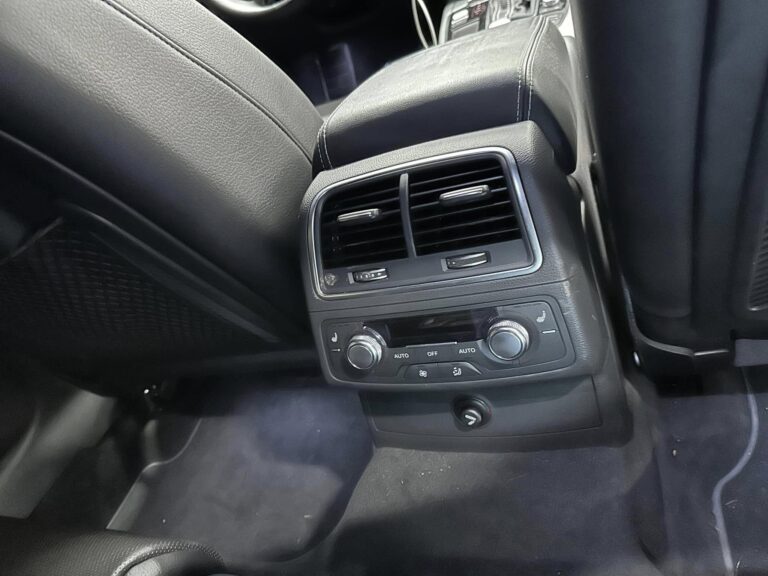 Close-up of Audi retrofit interior lighting installation