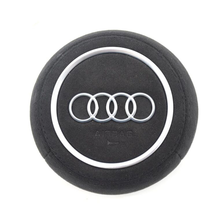 Black Alcantara Black Stitching Chrome Accents