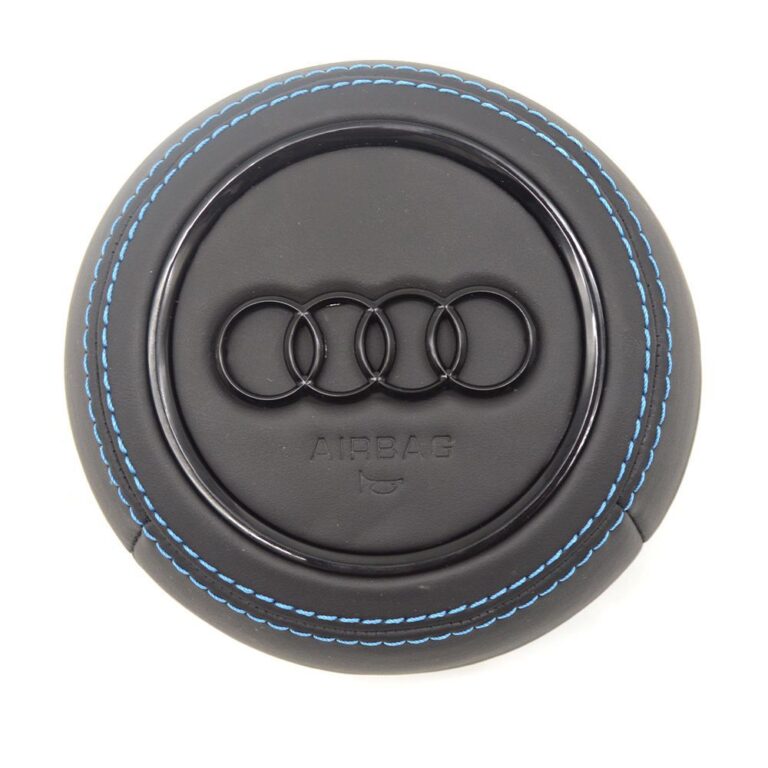 Black Leather Light Blue Stitching Black
Accents