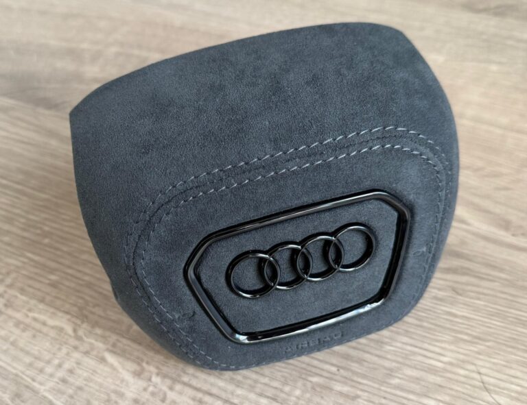 Black Alcantara Black Stitching Black Accents